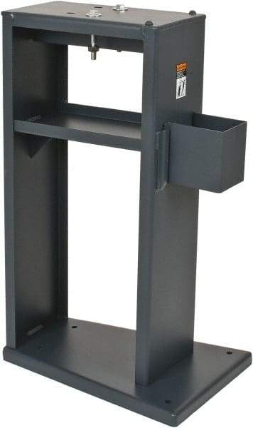 Dake - 18 Inch Long x 24 Inch Wide/Deep x 33 Inch High, Metal Cutting and Forming Machine Stand - For Use with 1-1/2B Arbor Press - A1 Tooling