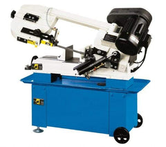 Vectrax - 7 x 12" Manual Combo Horizontal & Vertical Bandsaw - 1 Phase, 45° Vise Angle of Rotation, 1 hp, 115/230 Volts, Step Pulley Drive - A1 Tooling