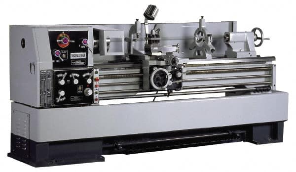 Vectrax - Bench, Engine & Toolroom Lathes Machine Type: Toolroom Lathe Spindle Speed Control: Variable Speed Pulley - A1 Tooling