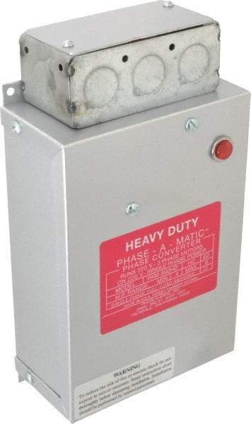 Made in USA - 4 to 8 hp Static Phase Converter - A1 Tooling