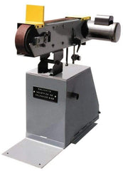 Kalamazoo - 90 Inch Long x 3 Inch Wide Belt Grinder - 2 hp, 220 Volts, Horizontal Belt, 6,900 Ft. per Min Belt Speed - A1 Tooling