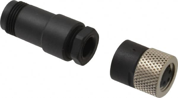 Brad Harrison - 4 Amp, Female Straight Field Attachable Connector Sensor and Receptacle - 60 VAC, 75 VDC, IP67 Ingress Rating - A1 Tooling