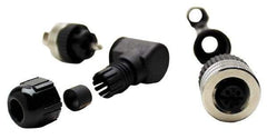 Brad Harrison - 4 Amp, Female Straight Field Attachable Connector Sensor and Receptacle - 30 VAC, 36 VDC, IP67 Ingress Rating - A1 Tooling