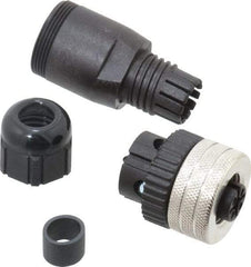 Brad Harrison - 4 Amp, Female Straight Field Attachable Connector Sensor and Receptacle - 250 VAC, 300 VDC, IP67 Ingress Rating - A1 Tooling