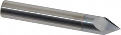 Accupro - 3/8" Diam 2 Flute Single End Solid Carbide Chamfer Mill - A1 Tooling