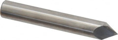 Accupro - 3/8" Diam 2 Flute Single End Solid Carbide Chamfer Mill - A1 Tooling