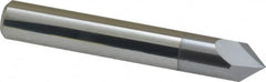 Accupro - 3/8" Diam 2 Flute Single End Solid Carbide Chamfer Mill - A1 Tooling