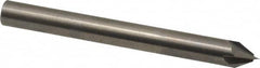 Accupro - 1/4" Diam 4 Flute Single End Solid Carbide Chamfer Mill - A1 Tooling