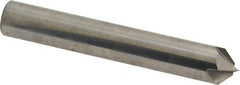 Accupro - 3/8" Diam 4 Flute Single End Solid Carbide Chamfer Mill - A1 Tooling