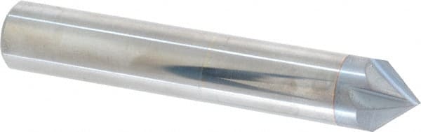 Accupro - 1/2" Diam 4 Flute Single End Solid Carbide Chamfer Mill - A1 Tooling