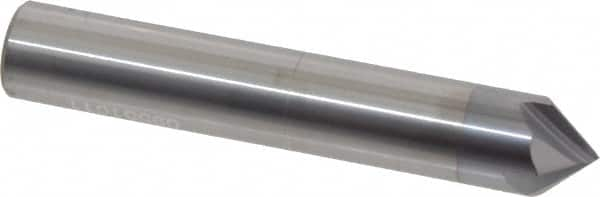 Accupro - 1/2" Diam 4 Flute Single End Solid Carbide Chamfer Mill - A1 Tooling