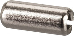 Value Collection - 3/32" Diam x 1/4" Long Slotted Spring Pin - Grade 18-8 Stainless Steel - A1 Tooling