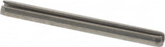 Value Collection - 3/32" Diam x 1" Long Slotted Spring Pin - Grade 18-8 Stainless Steel - A1 Tooling