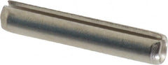 Value Collection - 1/8" Diam x 11/16" Long Slotted Spring Pin - Grade 18-8 Stainless Steel - A1 Tooling