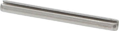 Value Collection - 1/8" Diam x 1-1/4" Long Slotted Spring Pin - Grade 18-8 Stainless Steel - A1 Tooling