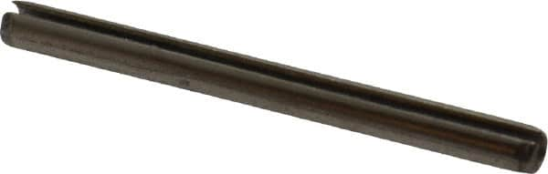 Value Collection - 1/8" Diam x 1-1/2" Long Slotted Spring Pin - Grade 18-8 Stainless Steel - A1 Tooling