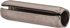 Value Collection - 3/16" Diam x 11/16" Long Slotted Spring Pin - Grade 18-8 Stainless Steel - A1 Tooling