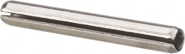 Value Collection - 3/16" Diam x 1-1/2" Long Slotted Spring Pin - Grade 18-8 Stainless Steel - A1 Tooling