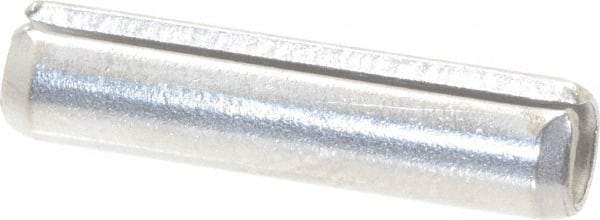 Value Collection - 7/32" Diam x 7/8" Long Slotted Spring Pin - Grade 18-8 Stainless Steel - A1 Tooling