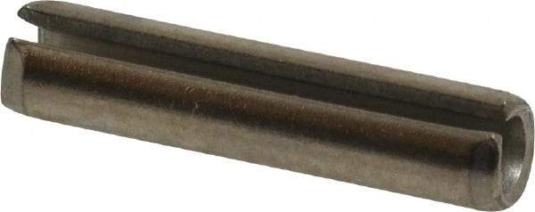 Value Collection - 7/32" Diam x 1" Long Slotted Spring Pin - Grade 18-8 Stainless Steel - A1 Tooling