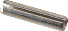 Value Collection - 1/4" Diam x 1-1/8" Long Slotted Spring Pin - Grade 18-8 Stainless Steel - A1 Tooling