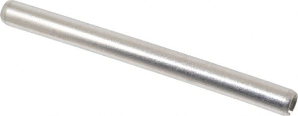 Value Collection - 1/4" Diam x 3" Long Slotted Spring Pin - Grade 18-8 Stainless Steel - A1 Tooling