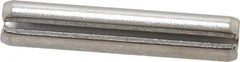 Value Collection - 3/8" Diam x 2" Long Slotted Spring Pin - Grade 18-8 Stainless Steel - A1 Tooling