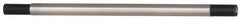 Interstate - 1-5/16" Face Diam, Standard Lathe Mandrel - 8-1/4" OAL - A1 Tooling