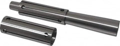 Interstate - 1-1/4 to 1-1/2" Grip, Expanding Lathe Mandrel - 1-1/4" Shank Diam, 4" Sleeve Length, 9" Arbor Length - A1 Tooling