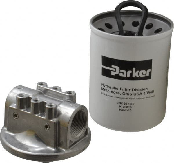 Parker - 1-1/4 NPTF, 10 Micron, Filter Assembly - Cellulose - A1 Tooling