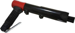 Sioux Tools - 3,000 BPM, 22.86mm Bore Diam, Pneumatic Pistol Grip Needle Scaler - 3" Stroke Length, 3.05mm Needle Diam, 7" Needle Length, 10 CFM, 90 psi, 1/4 NPT Inlet - A1 Tooling