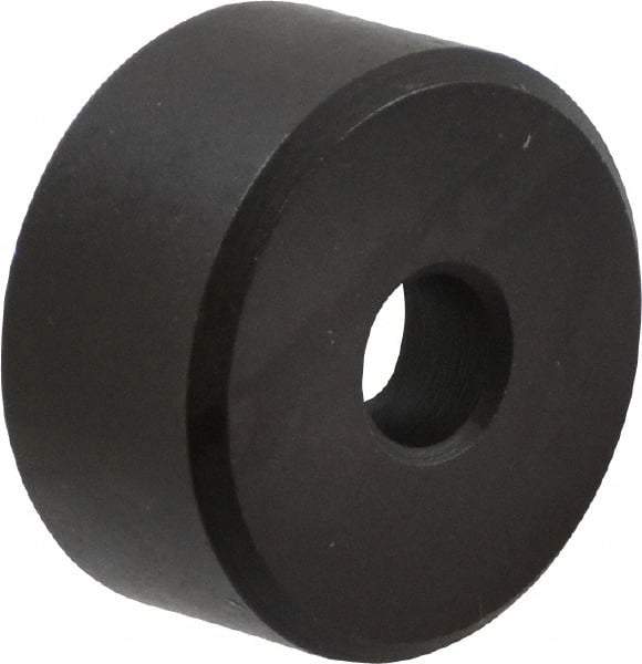 Fairlane - 1/2" OAL, 1" OD, Steel, Counterbored Rest Button - Black Oxide Coating - A1 Tooling