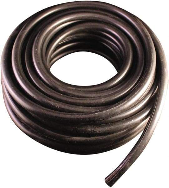 Milton - 3/8" Diam x 50' Signal Bell Hose - Rubber, Black - A1 Tooling