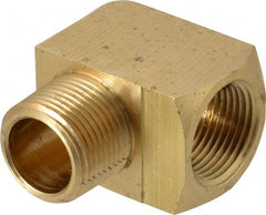 Eaton - 3/4 Male Thread x 3/4 Female Thread, Brass Industrial Pipe 90° Street Elbow - A1 Tooling