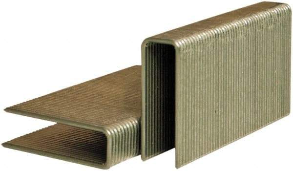 Stanley Bostitch - 1-1/2" Long x 1/2" Wide, 16 Gauge Crowned Construction Staple - Grade S4 Steel, Chisel Point - A1 Tooling