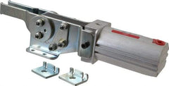 De-Sta-Co - 390 Lb Inner Hold Capacity, Horiz Mount, Air Power Hold-Down Toggle Clamp - 1/8 NPT Port, 145 Max psi, 90° Bar Opening, 39.62mm Height Under Bar - A1 Tooling