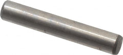 Value Collection - 1/8" Diam x 3/4" Pin Length Alloy Steel Oversized Dowel Pin - C 50-58 Hardness, 3,200 Lb Breaking Strength, 1 Beveled & 1 Rounded End - A1 Tooling