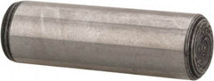 Value Collection - 5/16" Diam x 1" Pin Length Alloy Steel Oversized Dowel Pin - C 50-58 Hardness, 20,000 Lb Breaking Strength, 1 Beveled & 1 Rounded End - A1 Tooling