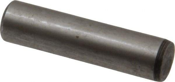 Value Collection - 1/2" Diam x 2" Pin Length Alloy Steel Oversized Dowel Pin - C 50-58 Hardness, 51,000 Lb Breaking Strength, 1 Beveled & 1 Rounded End - A1 Tooling