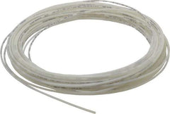 Coilhose Pneumatics - 3/32" ID x 1/8" OD, 100' Long, Nylon Tube - Natural, 225 Max psi, -60 to 200°F - A1 Tooling