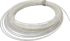 Coilhose Pneumatics - 1/16" ID x 1/8" OD, 100' Long, Polyethylene Tube - Natural, 120 Max psi, -60 to 200°F - A1 Tooling