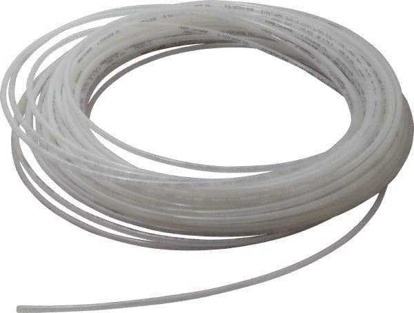 Coilhose Pneumatics - 0.106" ID x 5/32" OD, 100' Long, Polyethylene Tube - Natural, 166 Max psi, -60 to 200°F - A1 Tooling