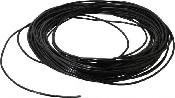 Coilhose Pneumatics - 0.093" ID x 5/32" OD, 100' Long, Polyurethane Tube - Black, 176 Max psi, -60 to 200°F - A1 Tooling