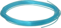 Coilhose Pneumatics - 1/16" ID x 1/8" OD, 50' Long, Polyurethane Tube - Trans Blue, 233 Max psi, -60 to 200°F - A1 Tooling