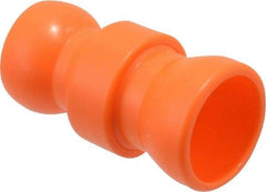 Loc-Line - 2 Piece, 1/2" ID Coolant Hose In-Line Valve - Female to Ball Connection, Acetal Copolymer Body, Unthreaded, Use with Loc-Line Modular Hose Systems - A1 Tooling