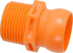 Loc-Line - 4 Piece, 3/4" Hose ID, Male to Female Coolant Hose Connector - 3/4" NPT, For Loc-Line Modular Hose Systems - A1 Tooling