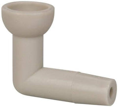 Cedarberg - 1/4" Hose Inside Diam x 1/4" (End 1), 1/8" (End 2) Nozzle Diam, Coolant Hose Nozzle - For Use with Snap-Loc Modular Hose System, 2 Pieces - A1 Tooling