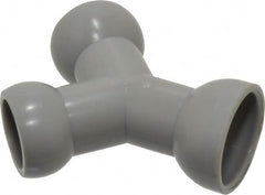 Cedarberg - 1/2" Hose Inside Diam, Coolant Hose Y-Fitting - Female to Female, for Use with Snap Together Hose System, 2 Pieces - A1 Tooling