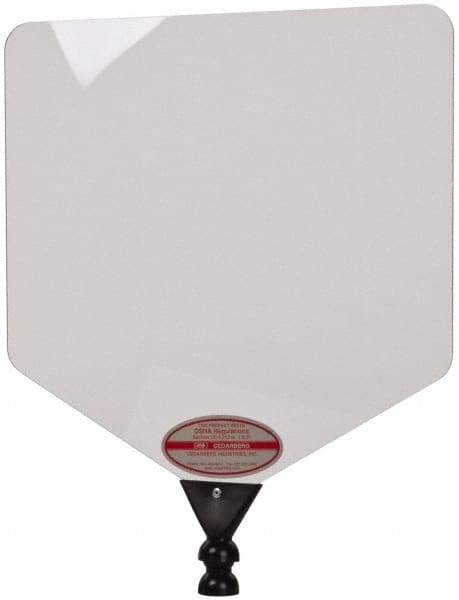 Cedarberg - 12 Inch Long x 12 Inch Wide Polycarbonate Replacement Shield - For Use With Opti Shield 8550-255 - A1 Tooling