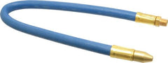 Coilhose Pneumatics - 18" Hose Length, 1/8" Nozzle Diam, 1/4" Hose ID, Coolant Hose - 1/8" NPT For Mist Coolant Systems - A1 Tooling